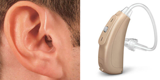 Hearing aids in Wausau - Open-fit Behind-the-ear (BTE)